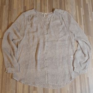 Joie Braeden Blouse Sz M